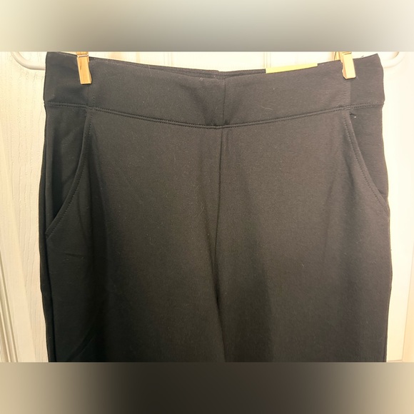 Max Studio Pants Women's Size S Black Stretch Slacks Pull on Pockets - Picture 10 of 10